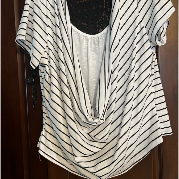 Bongo Shirt with Lace back, size 3X - Picture 7 of 8